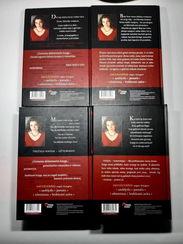 Saulėlydžio saga (4 knygos) - Stephenie Meyer, knyga 3