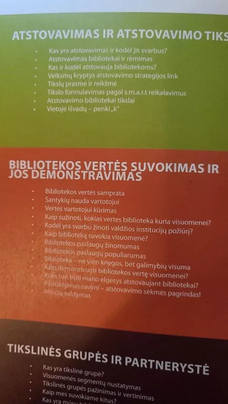 Atstovavimas bibliotekoms - Lolita Kuginienė, knyga 3