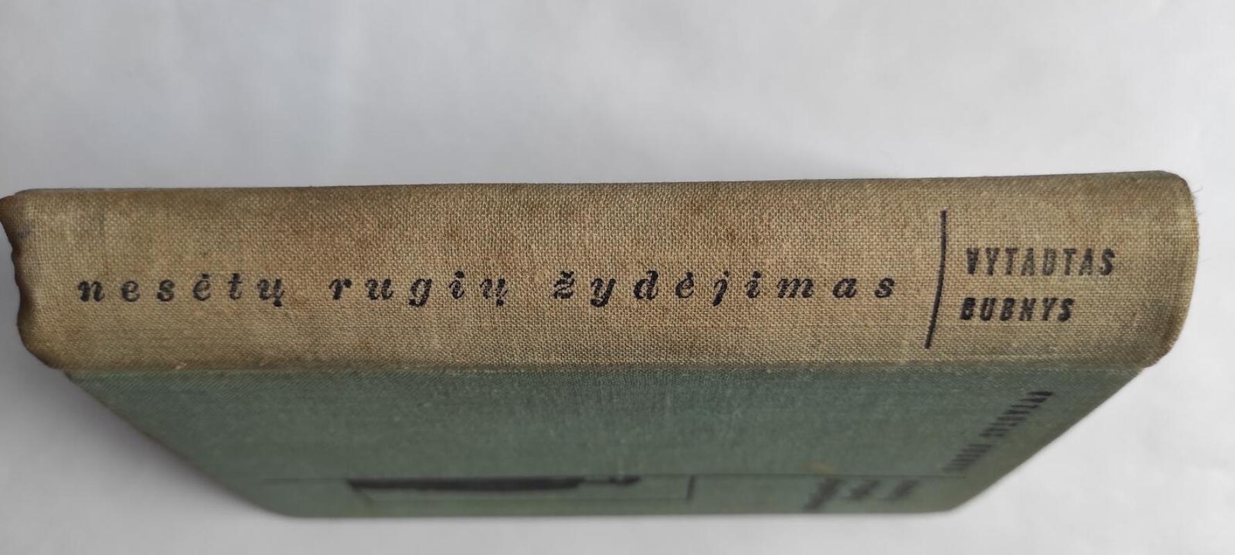 Nesėtų rugių žydėjimas - Vytautas Bubnys, knyga 3