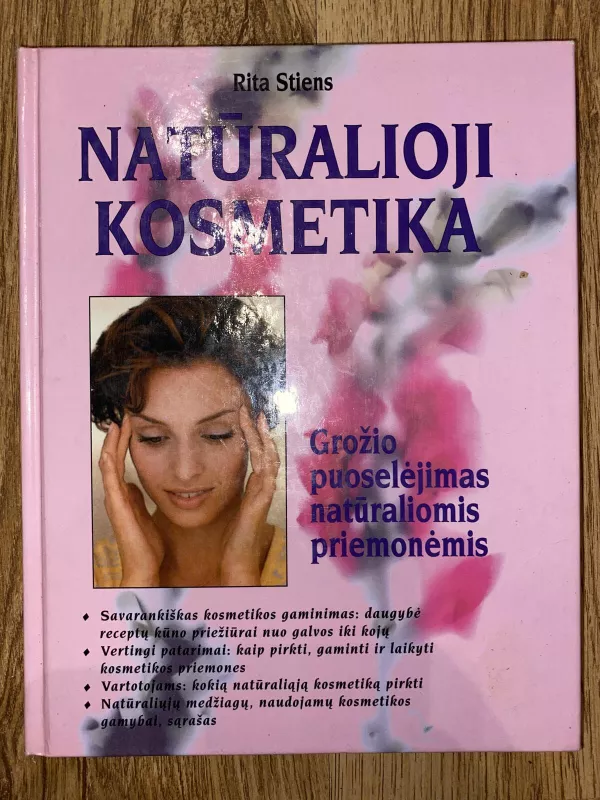 Natūralioji kosmetika - Rita Stiens, knyga