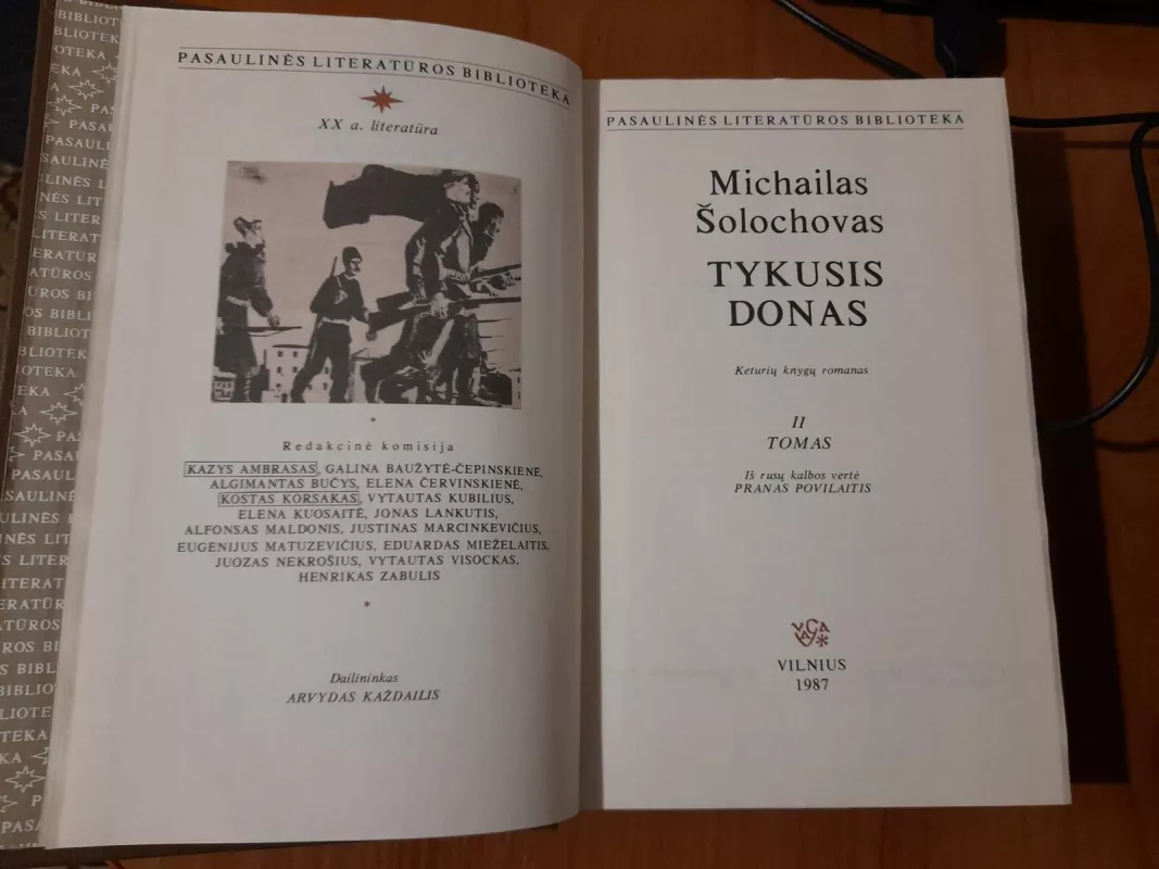 Tykusis Donas 2 tomai - Michailas Šolochovas, knyga 2