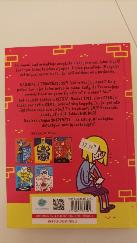 Šnipė, kuriai patiko mokyklos pietūs - Pamela Butchart, knyga 2