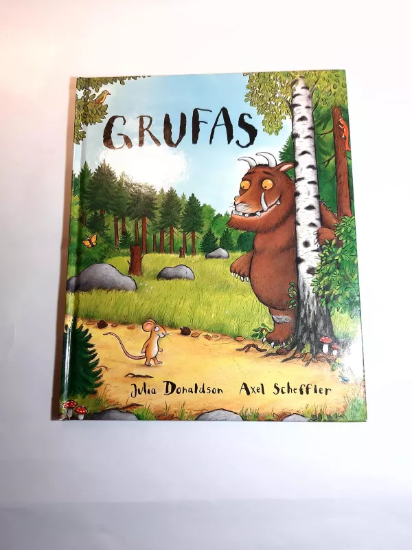 Grufas - Julia Donaldson, Axel  Scheffler, knyga 4