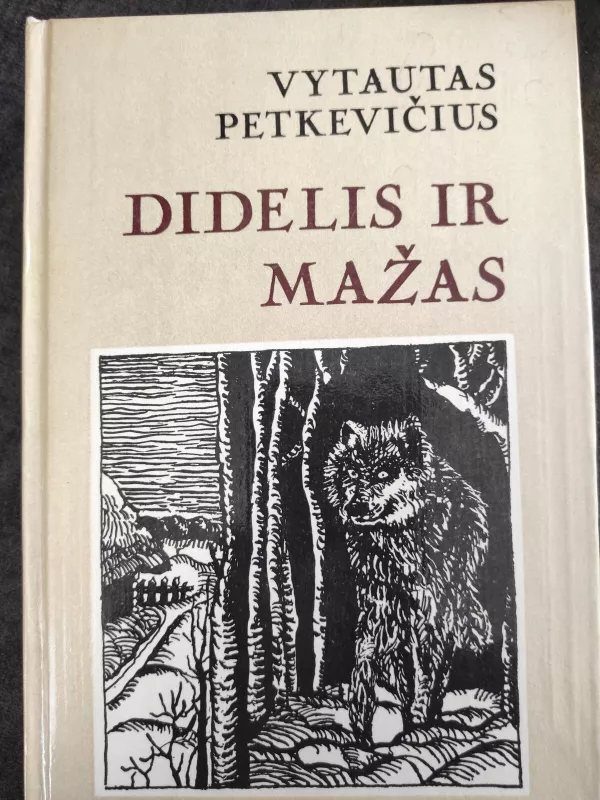 Didelis ir mažas - Vytautas Petkevičius, knyga 3