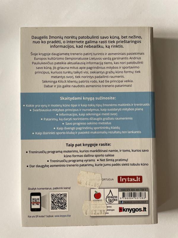 TOBULAS KŪNAS - Pauliukevicius Andrius, knyga 2