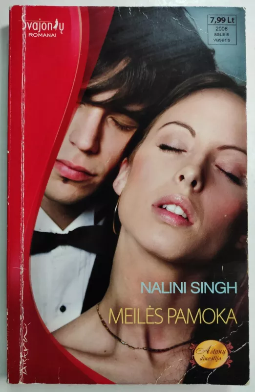 Meilės pamoka - Nalini Singh, knyga