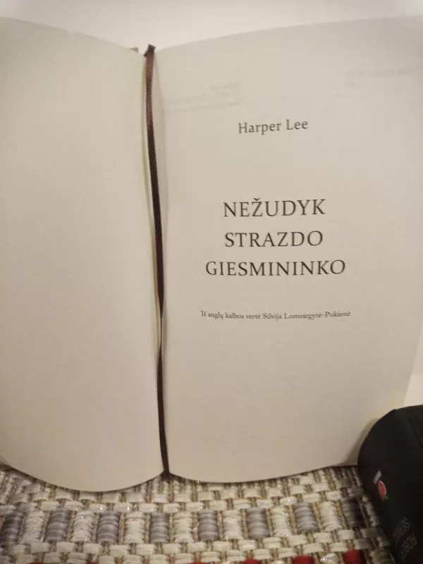 Nežudyk strazdo giesmininko - Harper Lee, knyga 3