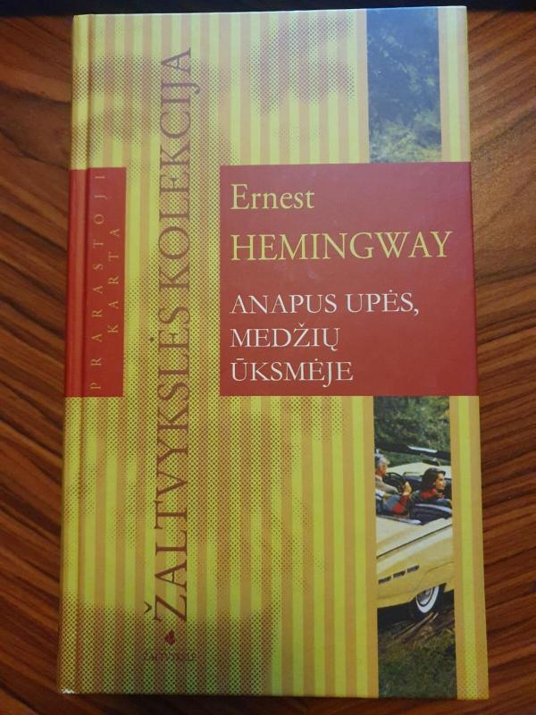 Anapus upės, medžių ūksmėje - Ernest Hemingway, knyga 3