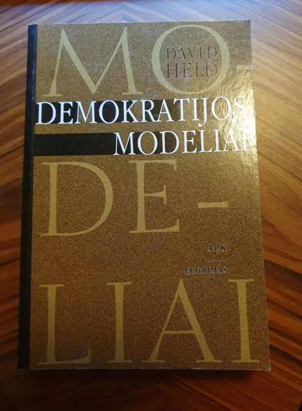 Demokratijos modeliai - David Held, knyga 3