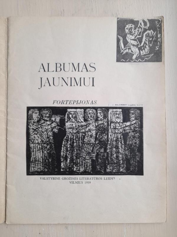 Albumas jaunimui. Fortepijonas - V. PALTANAVIČIUS, knyga 4