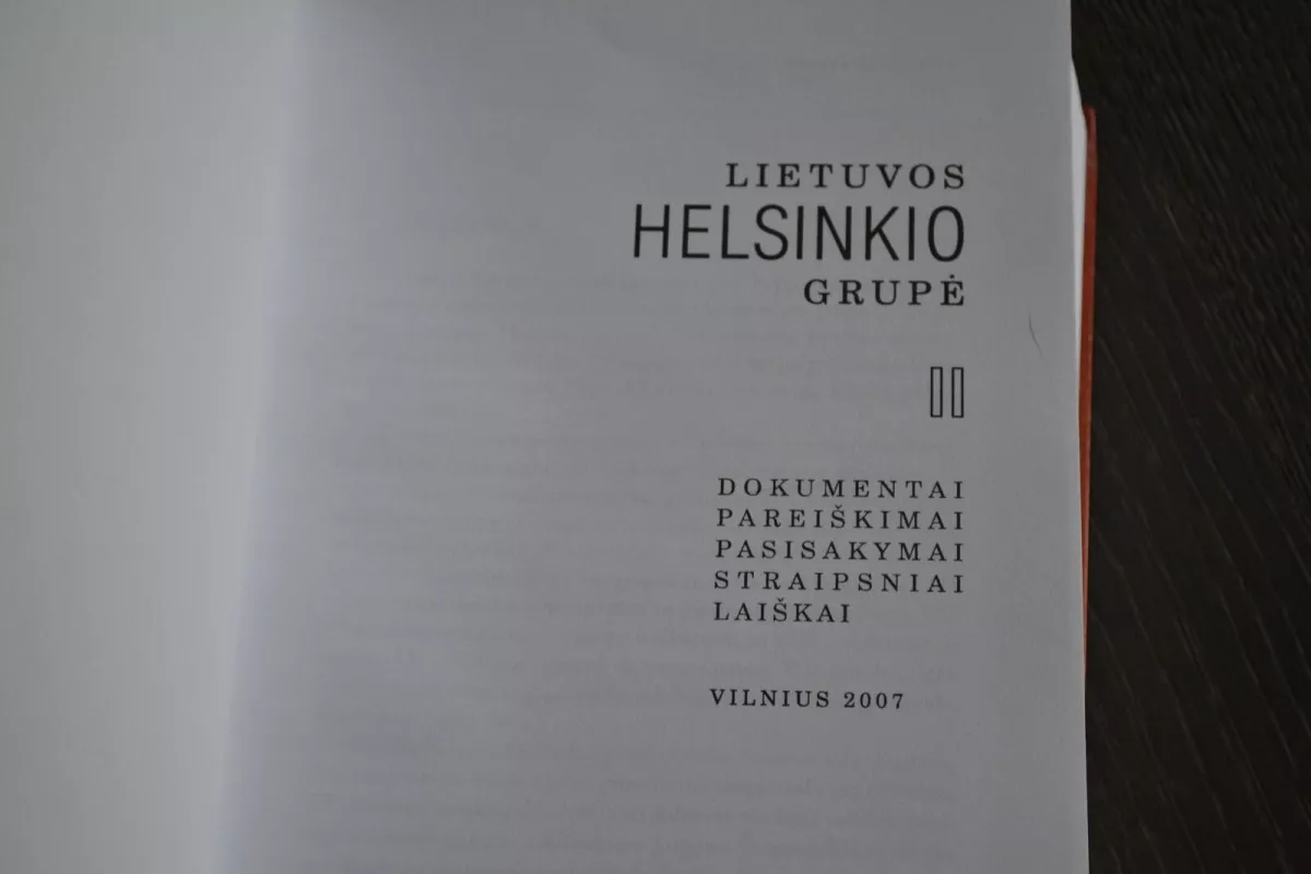 Lietuvos Helsinkio grupė (II tomas) - Viktoras Petkus, knyga 3