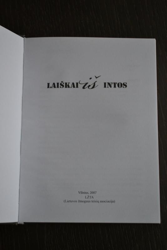 Laiškai iš Intos - Autorių Kolektyvas, knyga 2