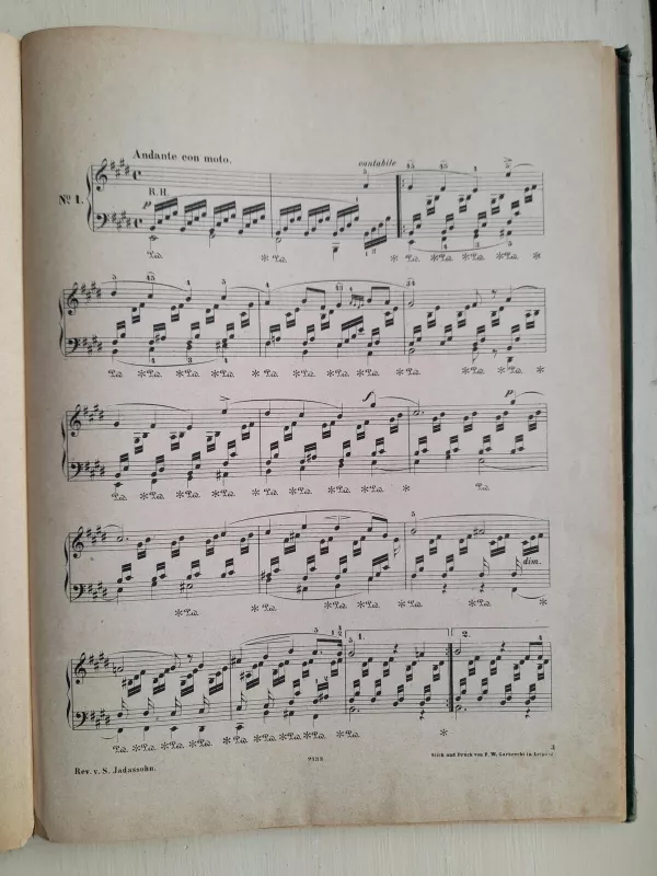 Feliksas Mendelsonas. 48 dainos be žodžių fortepijonui - Feliksas Mendelsonas, knyga 3