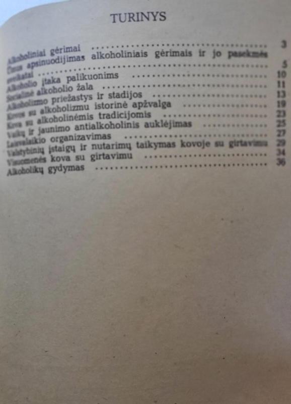 Alkoholizmas ir jo profilaktika - A. Urbelis, knyga 3