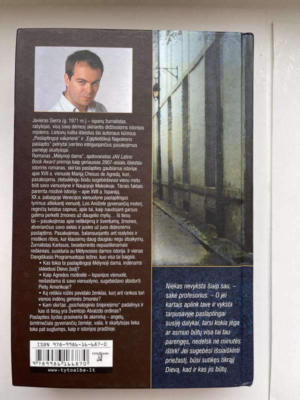 Mėlynoji dama - Javier Sierra, knyga 2