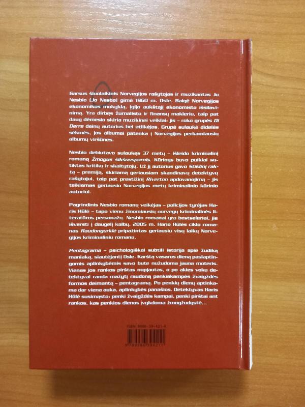 Pentagrama - Jo Nesbo, knyga 3