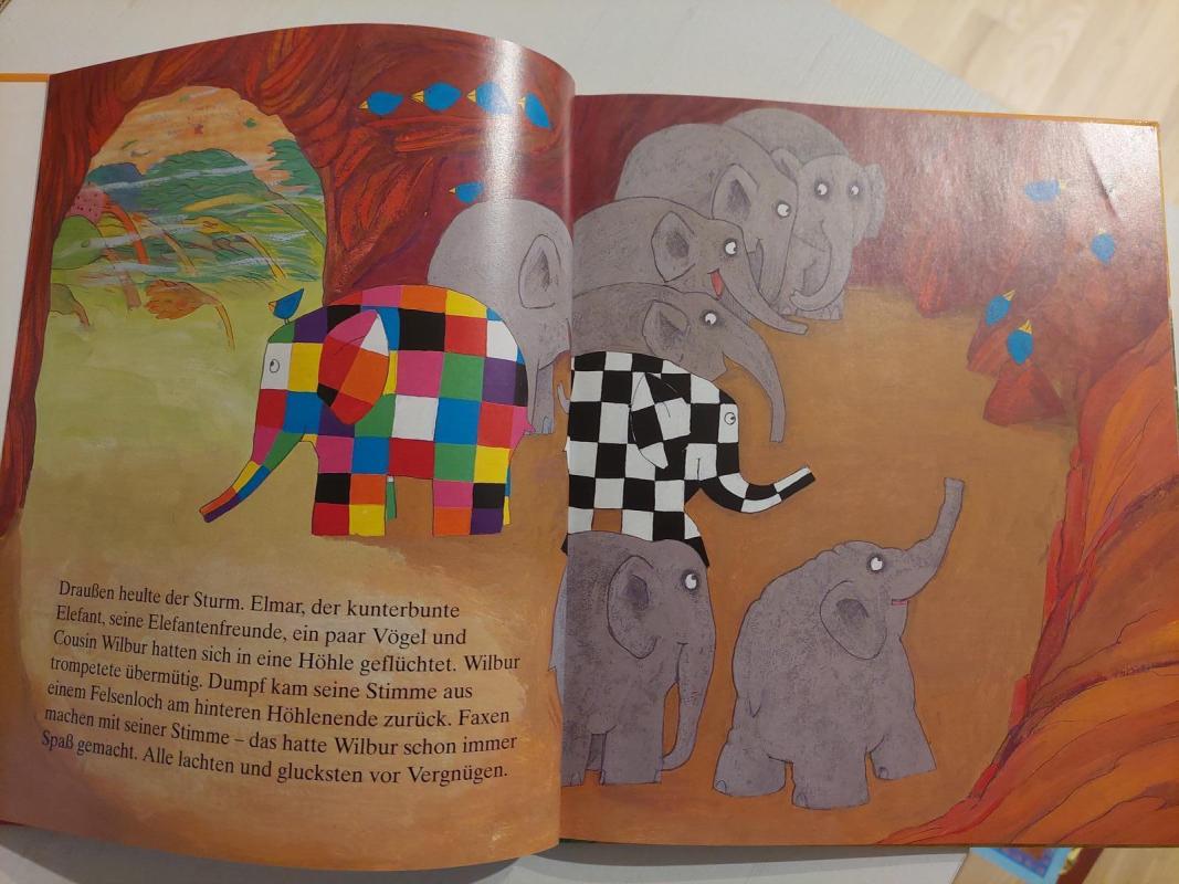 Kannst du fliegen Elmar? - David McKee, knyga 3