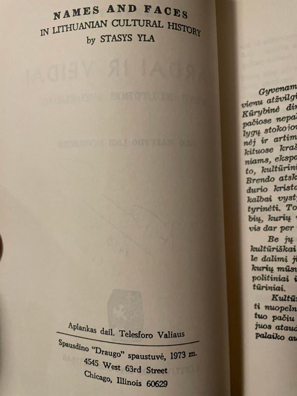 Vardai ir veidai - Stasys Yla, knyga 2