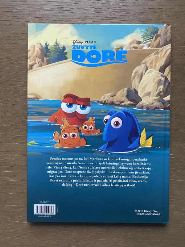 Žuvytė Dorė - Walt Disney, knyga 3