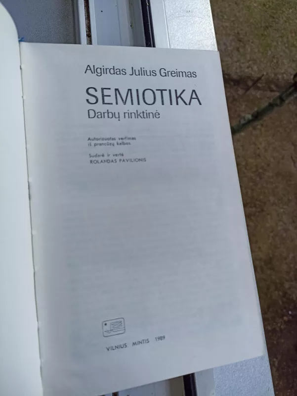 Semiotika: darbų rinktinė: autorizuotas vertimas iš prancūzų kalbos - Autorių Kolektyvas, knyga 3