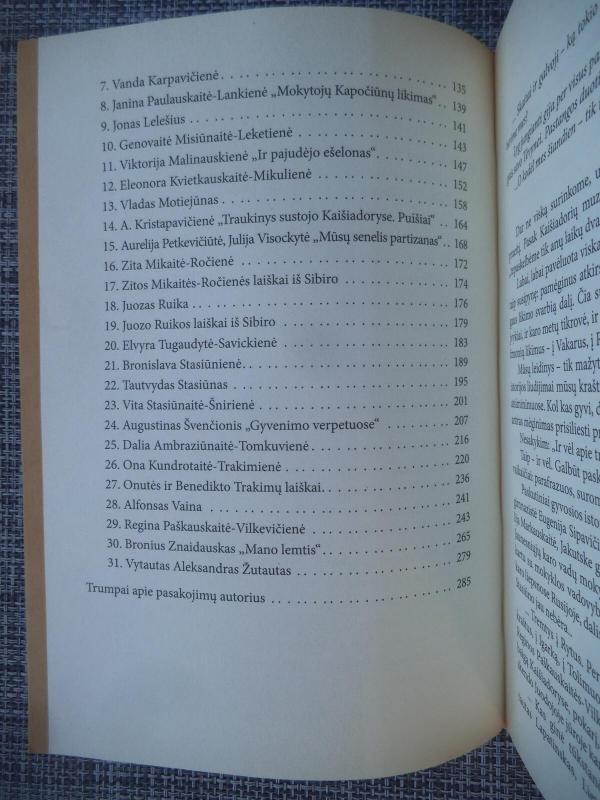 Sujungianti atmintis, Kaišiadorys - į Vakarus, į Rytus - Autorių Kolektyvas, knyga 3