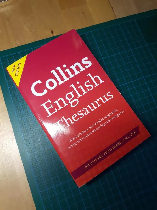 Collins English Thesaurus - Autorių Kolektyvas, knyga 2