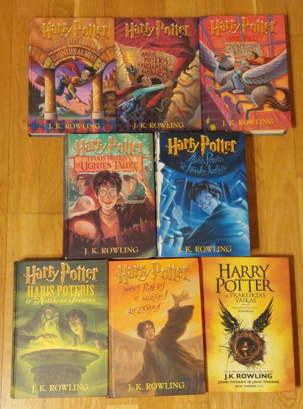 Haris Poteris. 8 knygų rinkinys - Rowling J. K., knyga