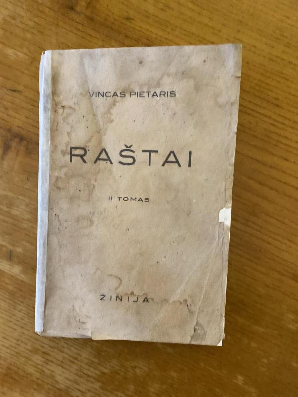 Iš mano atsiminimu ll tomas - Vincas Pietaris, knyga 2