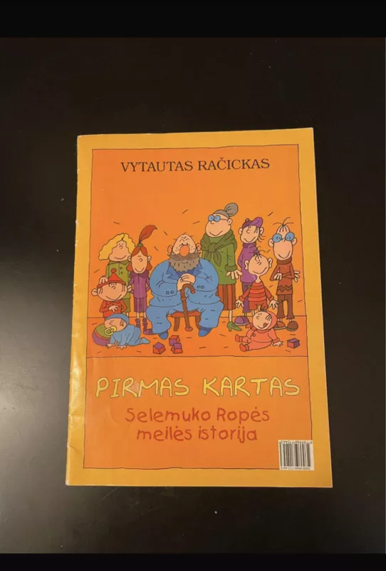 Pirmas kartas - Vytautas Račickas, knyga
