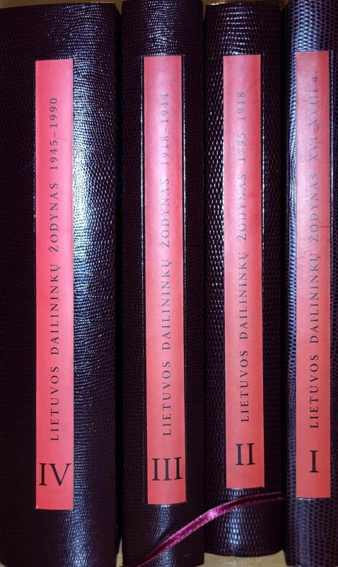 Lietuvos dailininkų žodynas: 1-4 Tomai - Autorių Kolektyvas, knyga 3