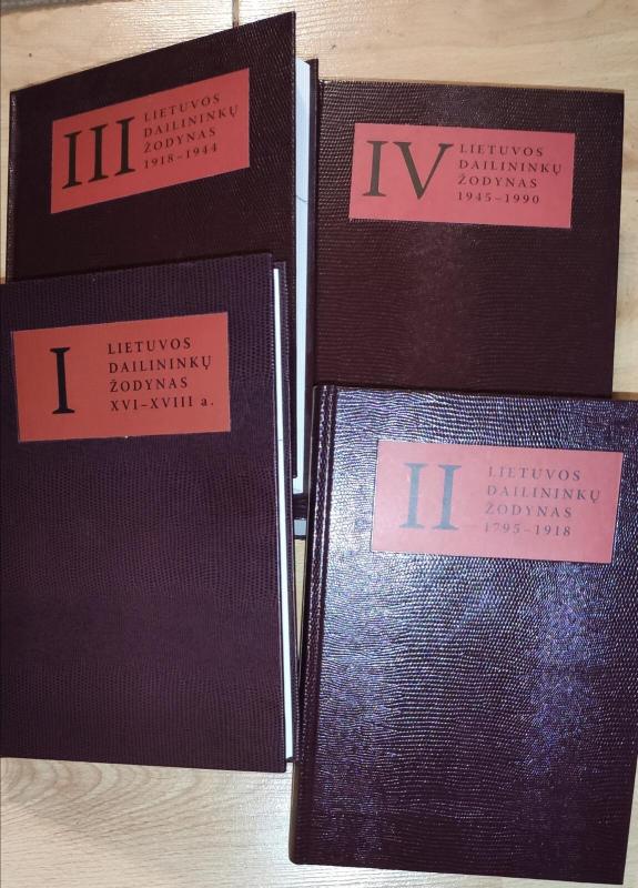 Lietuvos dailininkų žodynas: 1-4 Tomai - Autorių Kolektyvas, knyga 2