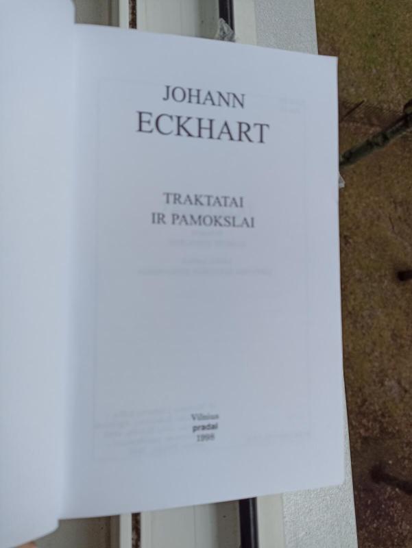 Traktatai ir pamokslai - Johann Eckhart, knyga 4