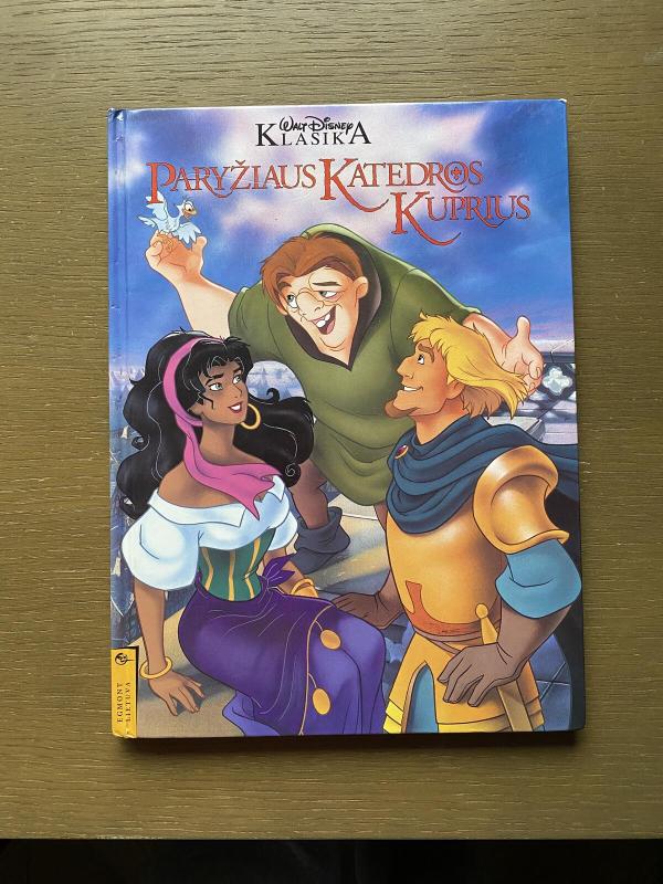 Paryžiaus Katedros Kuprius - Walt Disney, knyga