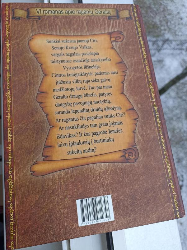 Kregždės bokštas - Andrzej Sapkowski, knyga 4