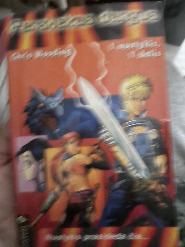 Perskeltas dangus 1 nuotykis (1 dalis) - Chris Wooding, knyga 3