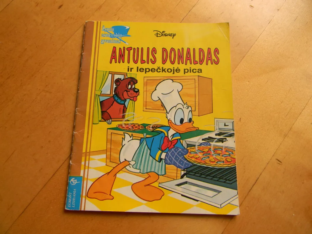 Antulis Donaldas ir lepečkojė pica - Walt Disney, knyga 4