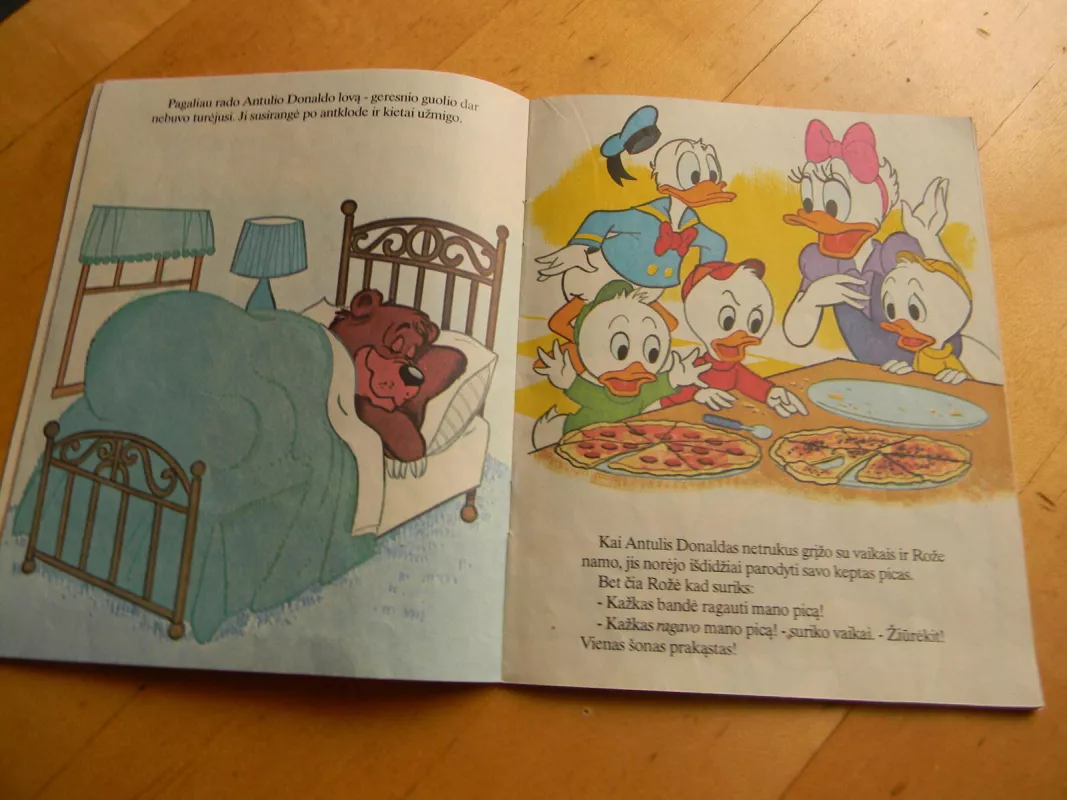 Antulis Donaldas ir lepečkojė pica - Walt Disney, knyga 3