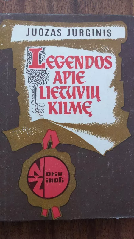 Legendos apie lietuvių kilmę - Juozas Jurginis, knyga 2