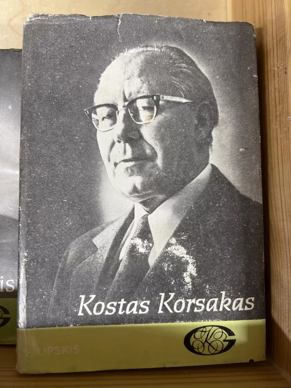 Kostas Korsakas - Stasys Lipskis, knyga