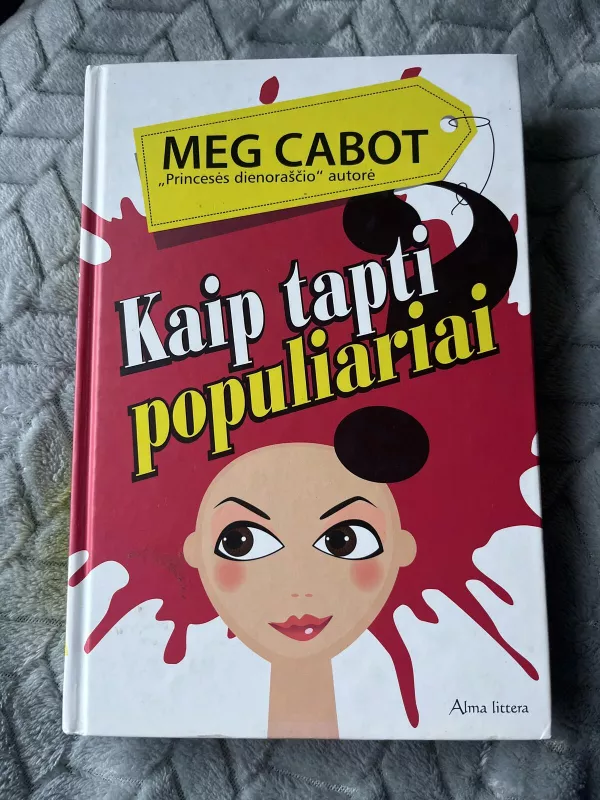 Kaip tapti populiariai - Meg Cabot, knyga