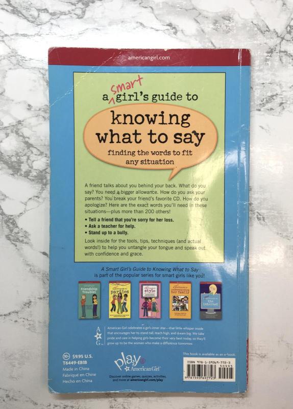 A Smart Girl’s Guide To Knowing What To Say - Autorių Kolektyvas, knyga 4