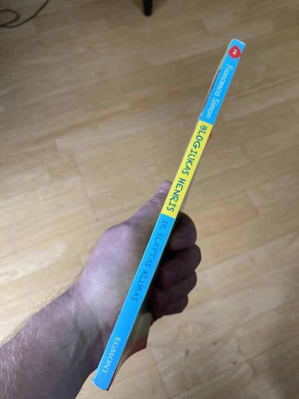 Blogiukas Henris ir slaptas klubas - Francesca Simon, knyga 3