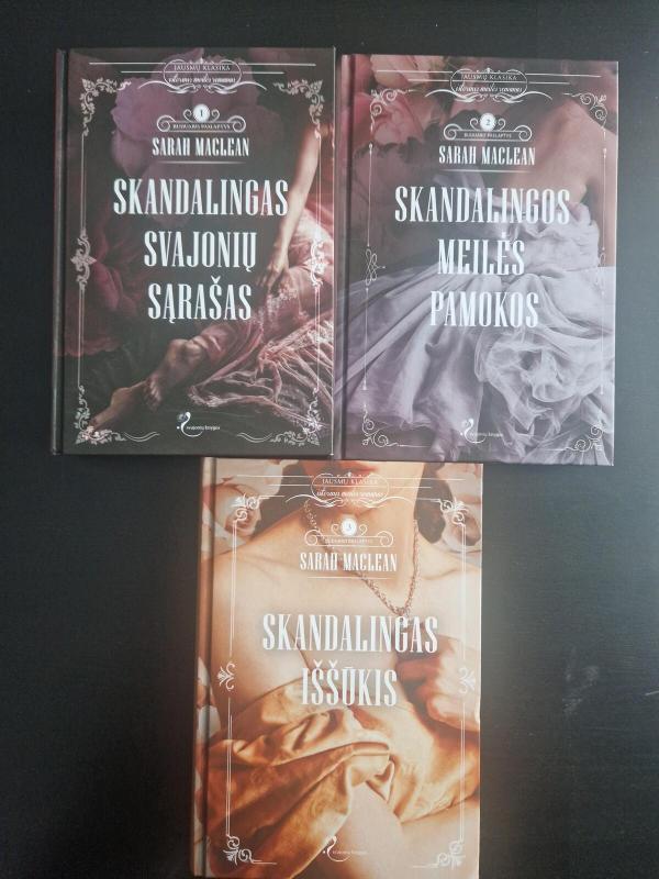 Buduaro paslaptys (3 knygos): Skandalingas svajonių sąrašas. Skandalingos meilės pamokos. Skandalingas iššūkis - Sarah MacLean, knyga 5