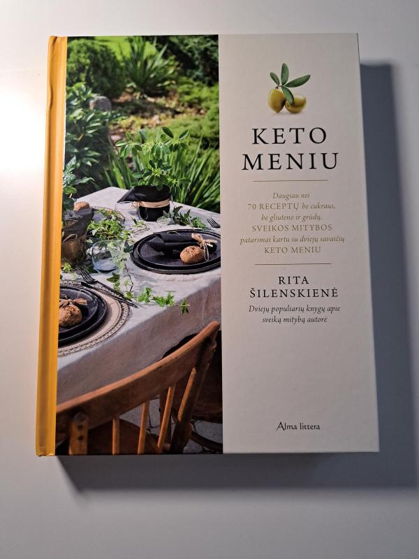 Keto meniu - Rita Šilenskienė, knyga 3