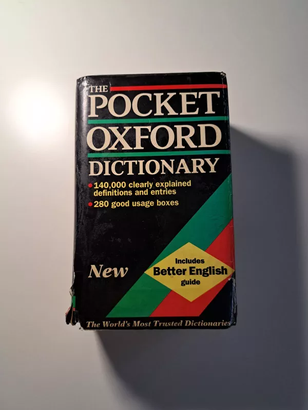 The pocket oxford dictionary - Autorių Kolektyvas, knyga 4