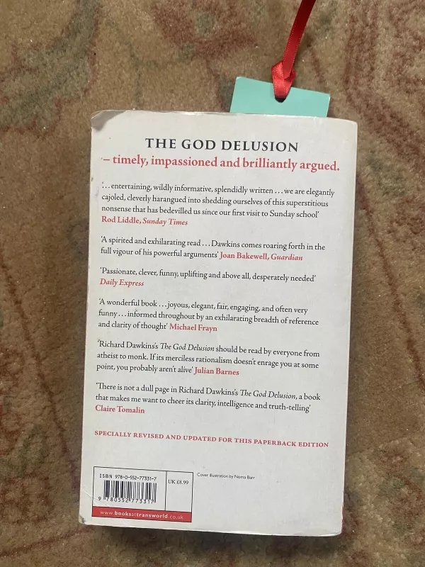 The God Delusion - Richard Dawkins, knyga 2