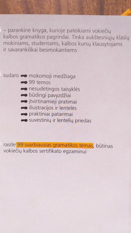 Klipp und Klar. Übungsgrammatik Deutsch - Christian Fandrych, knyga 3