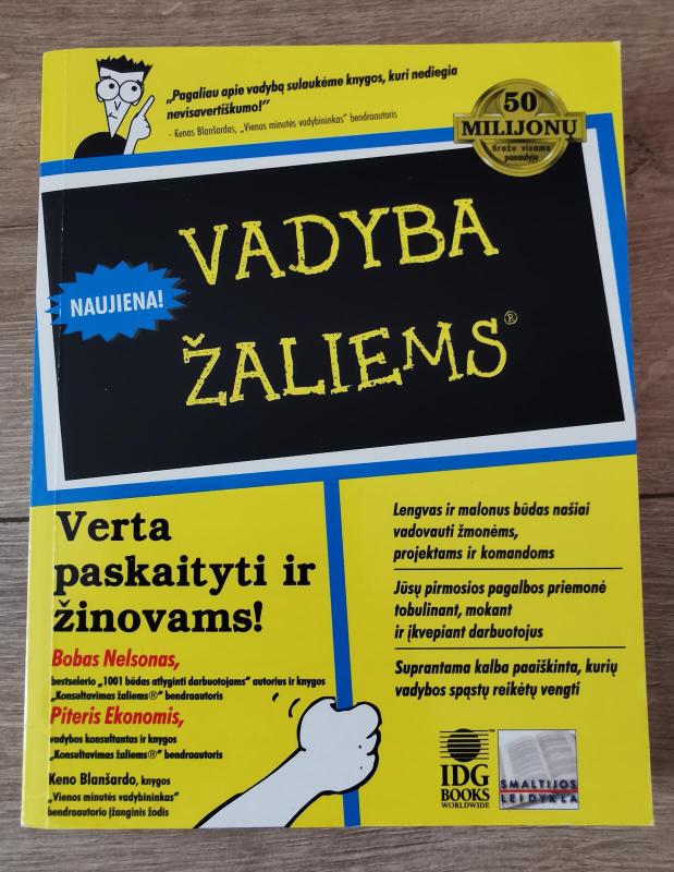 vadyba zaliems - Autorių Kolektyvas, knyga 3