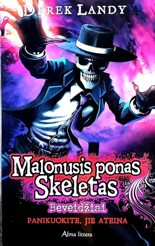 Malonusis ponas Skeletas 3. Beveidžiai - Derek Landy, knyga