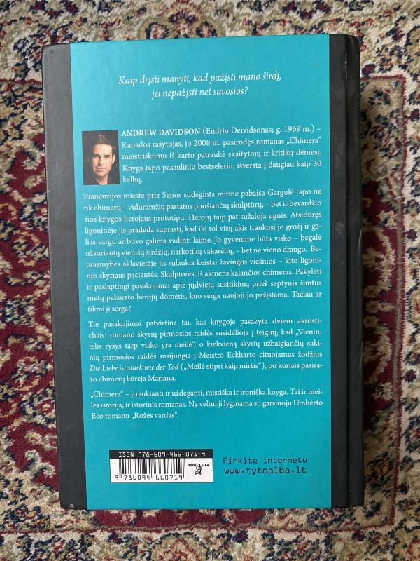 Chimera - Andrew Davidson, knyga 2